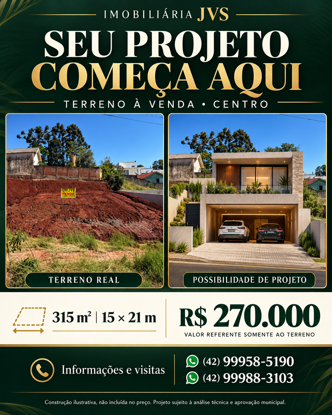 TERRENO A VENDA
