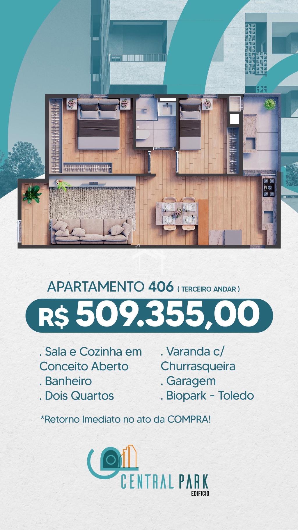 APARTAMENTO NO BIOPARK 