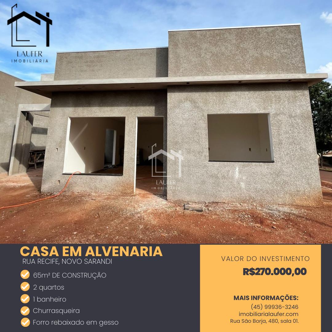 CASA EM ALVENARIA 