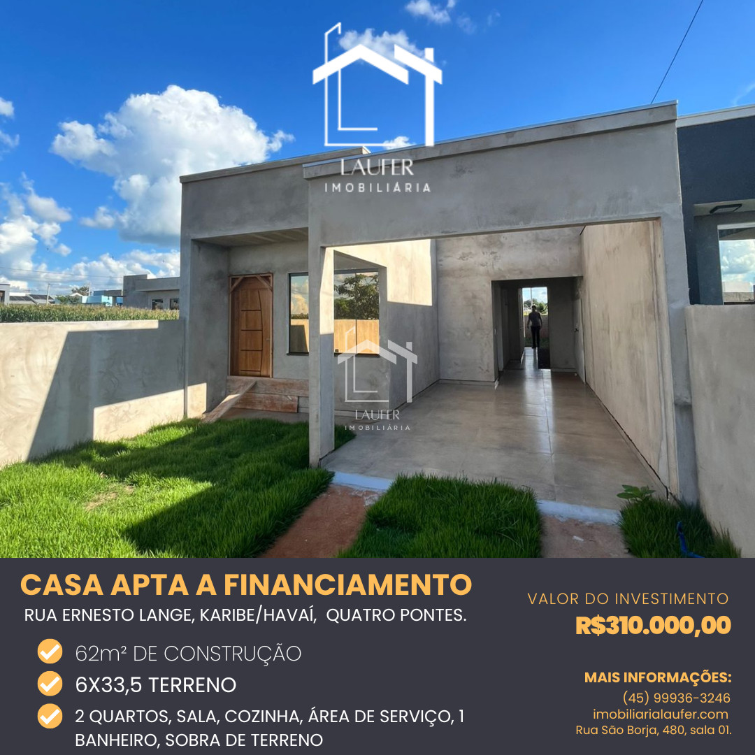CASA APTA A FINANCIAMENTO 