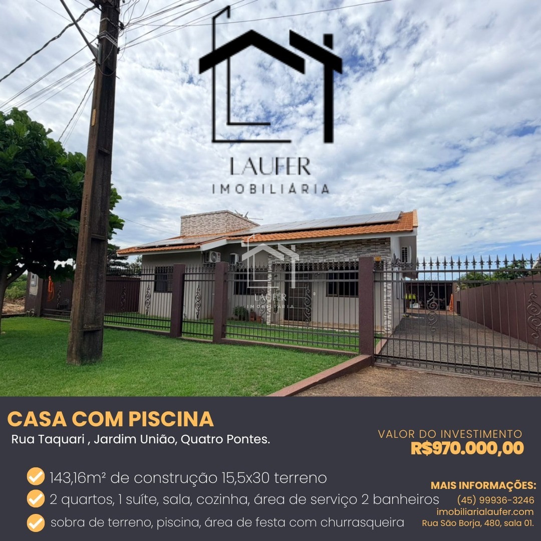 CASA COM PISCINA 