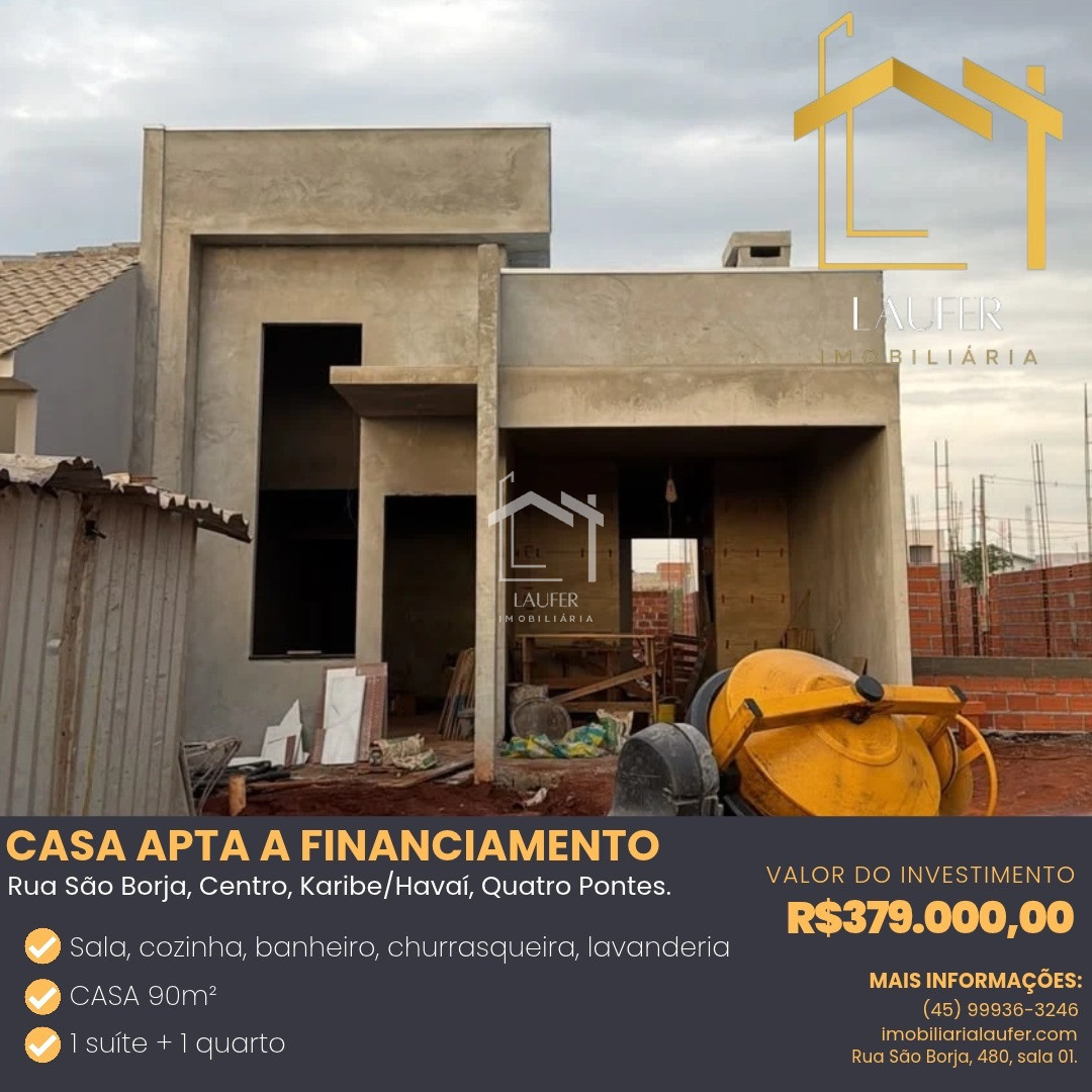 CASA APTA A FINANCIAMENTO 