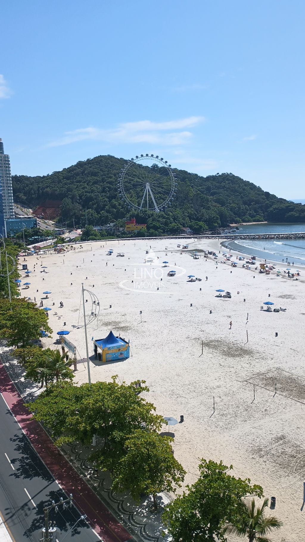 Apartamento com vista fantástica  Frente Mar 3 quartos, sacada com churrasqueira