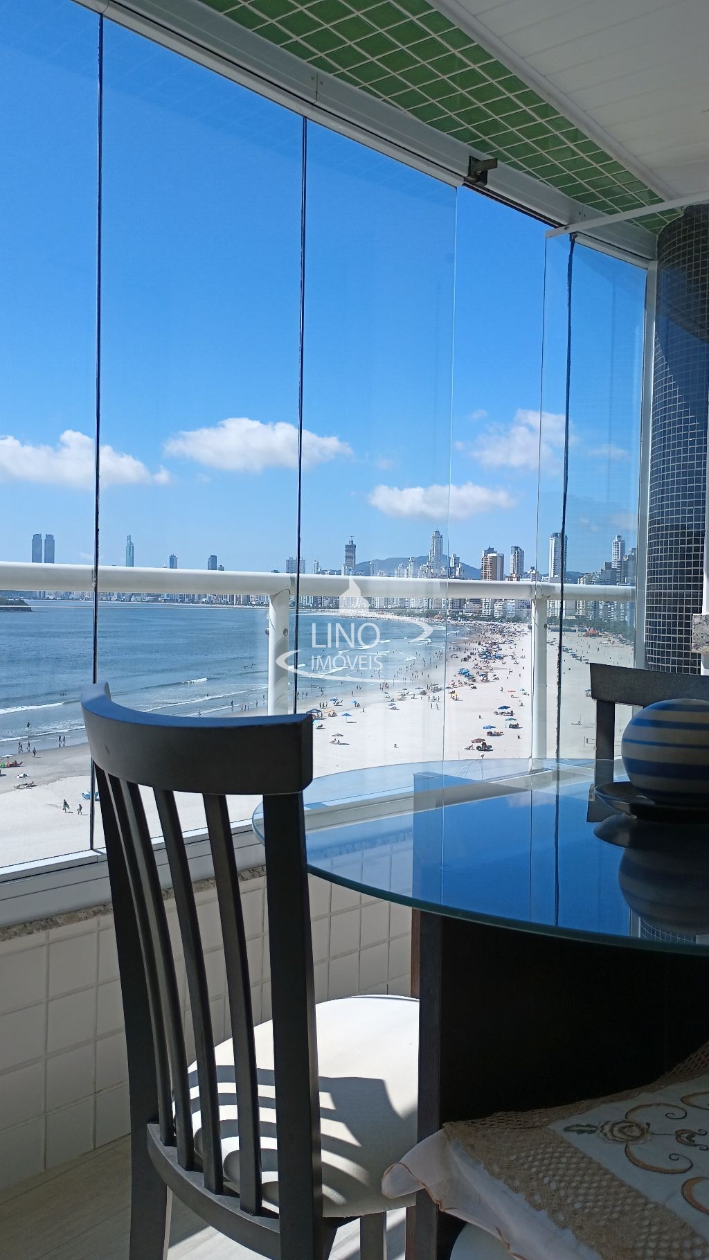 Vista da sacada 