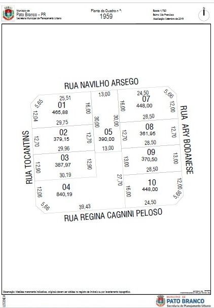 TERRENO COMERCIAL PARA CONSTRUÇÃO DE ATÉ 12 PAVIMENTOS