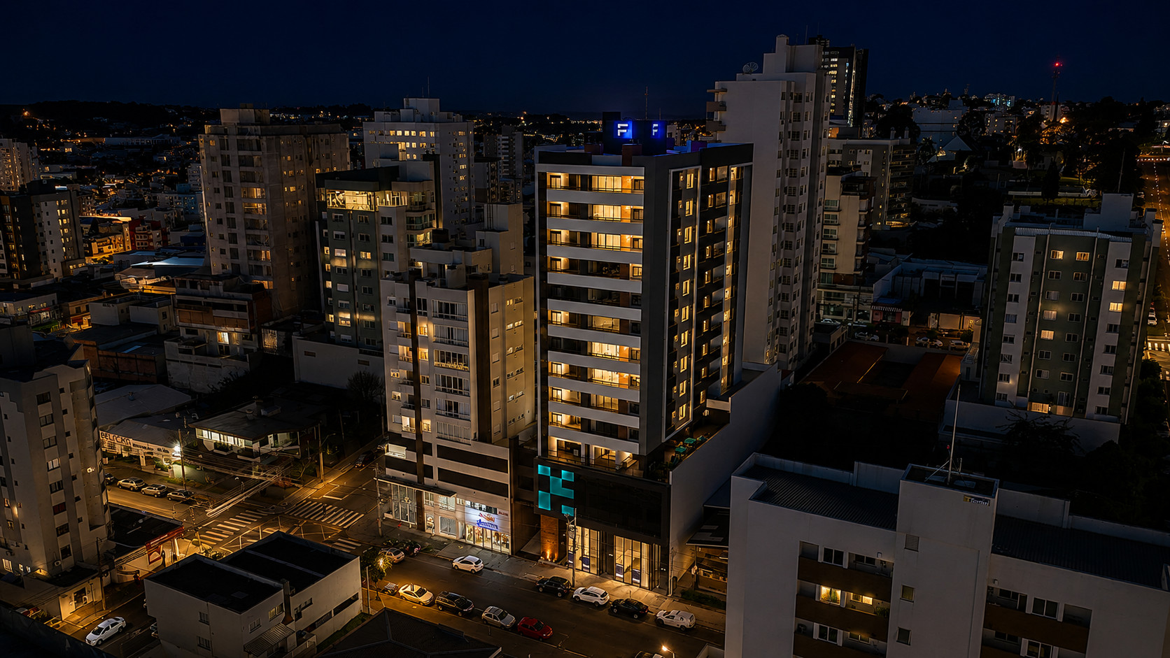 APARTAMENTO COM DUAS SUITES NO EDIFICIO TURMALINA