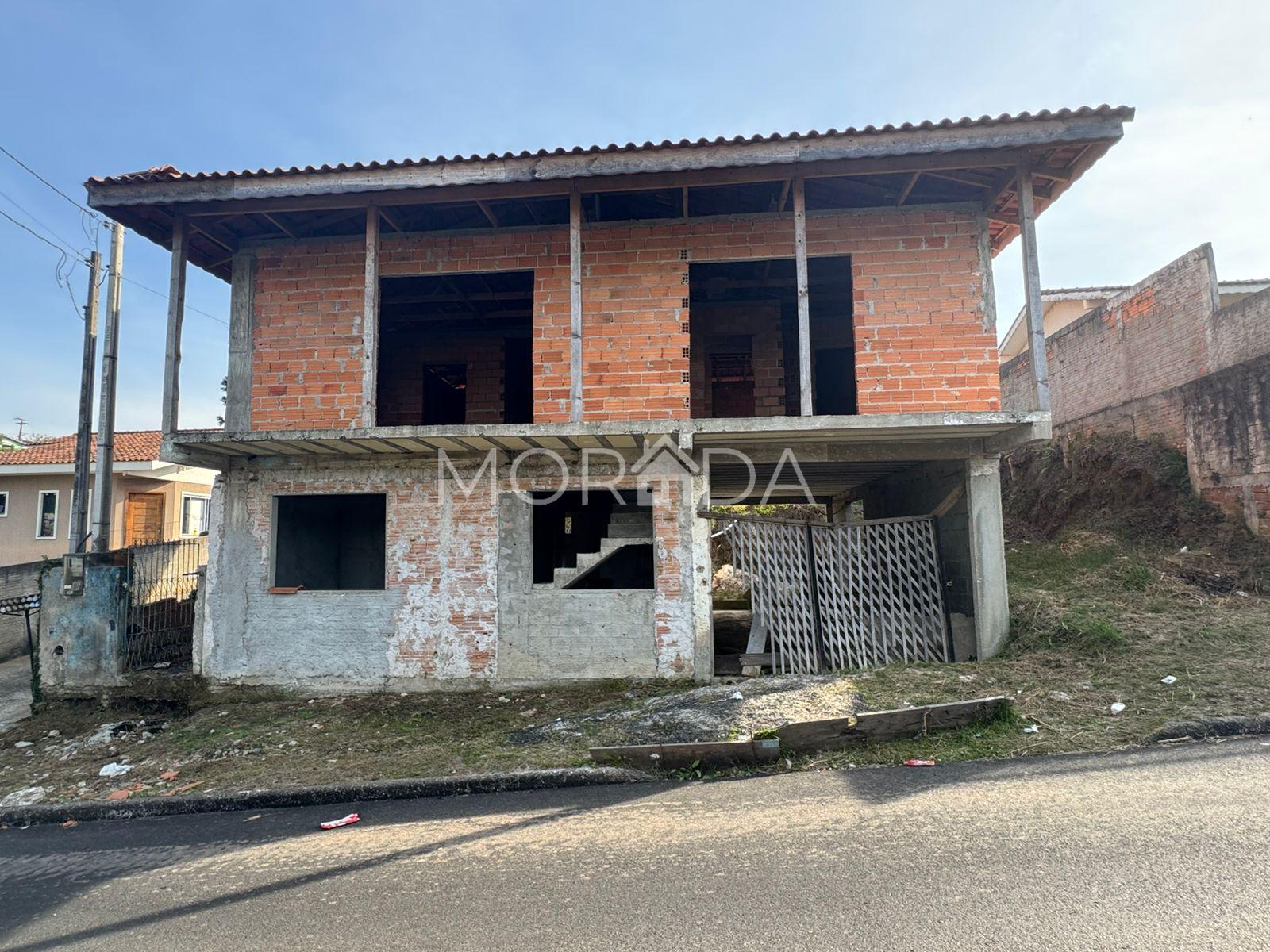Sobrado em construção à venda no bairro Jardim Bela Vista