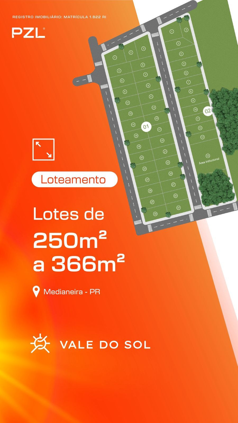Lotes no Loteamento Vale do Sol