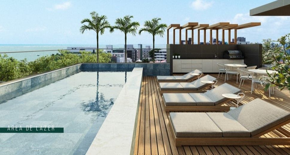 1 Apartamento de 102 m² Camboinha - Cabedelo, à venda por R$ 1...