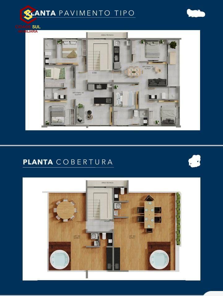 Apartamento com 3 dormitórios à venda a partir de R$ 265.000,00 