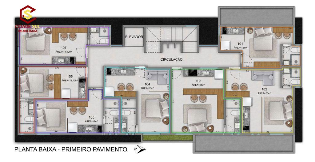 Flat á venda em Jardim São Paulo a partir de R$223.740,00