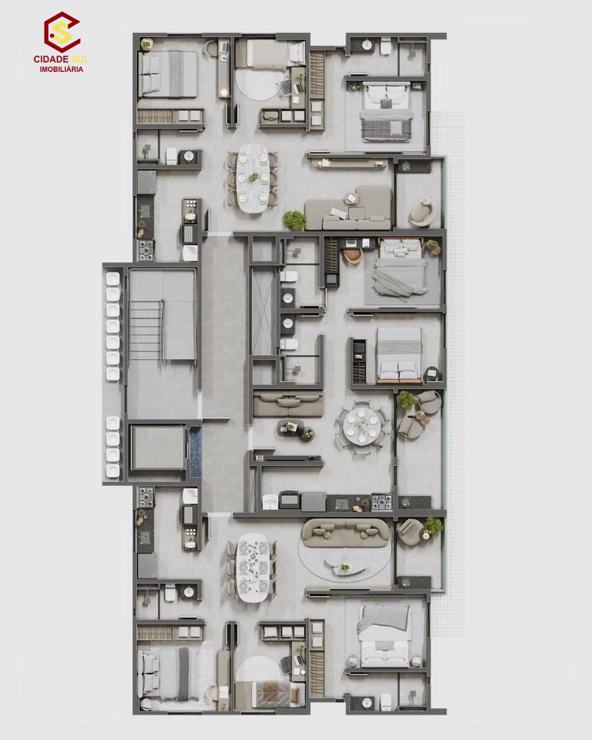 Apartamento com 3 dormitórios à venda, 74 m² por R$ 712.923,12...
