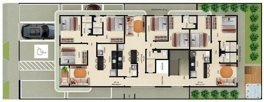 Apartamento Residencial / Jardim Cidade Universitária