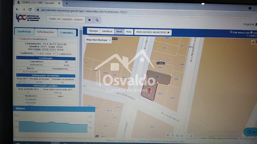 Osvaldo Corretor de Imveis em Cascavel - PR