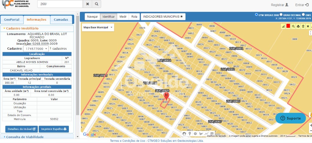 TERRENO DO LOTEAMENTO AQUARELA (ATRS DO POSTO SABIA)