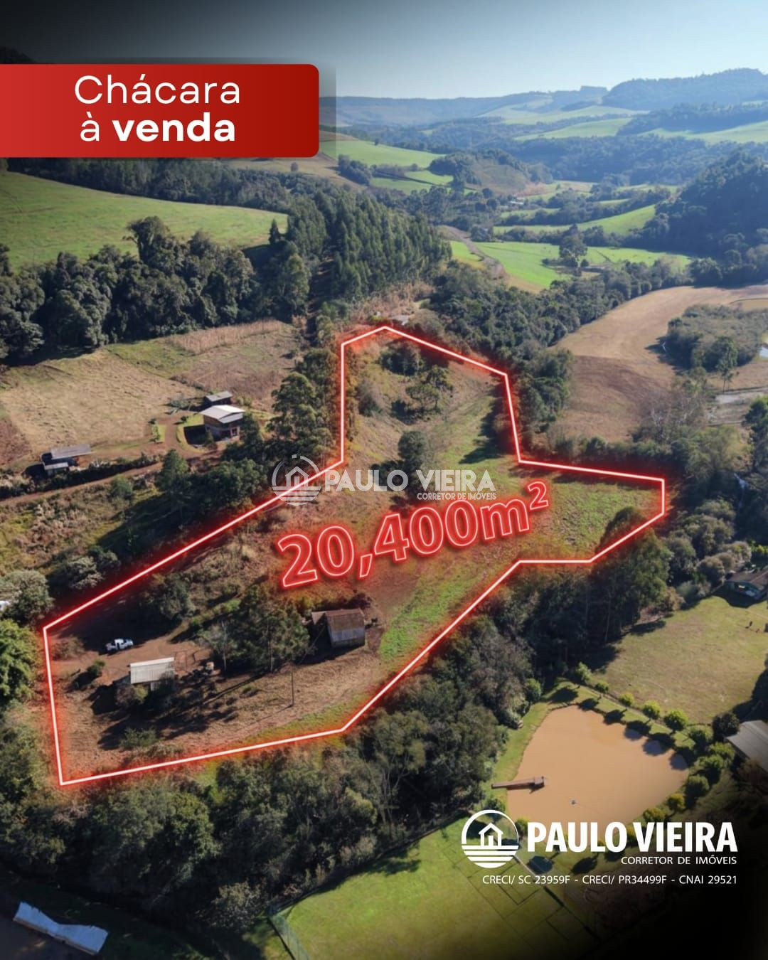 CHACARA COM 20400M²