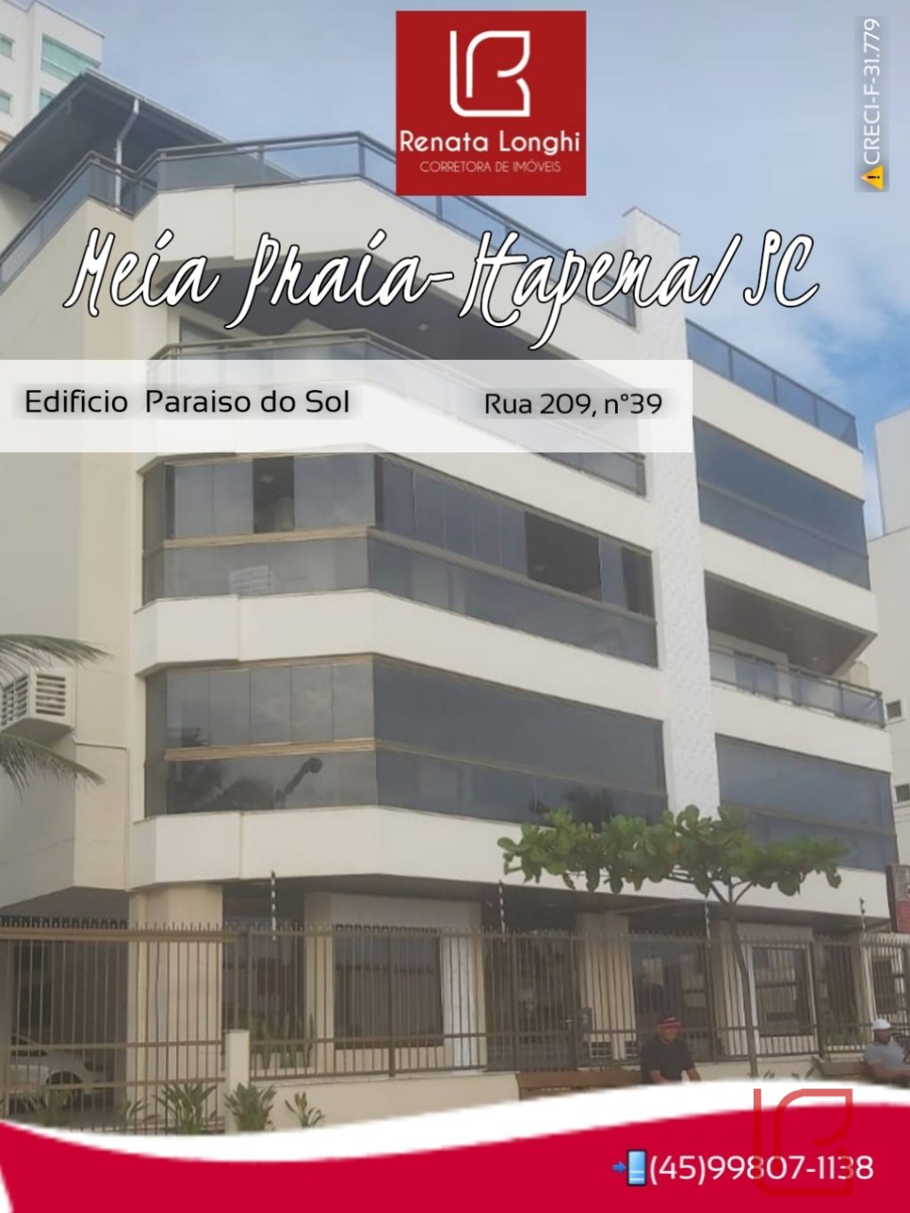 Apartamento Locação Temporada - Paraiso do Sol