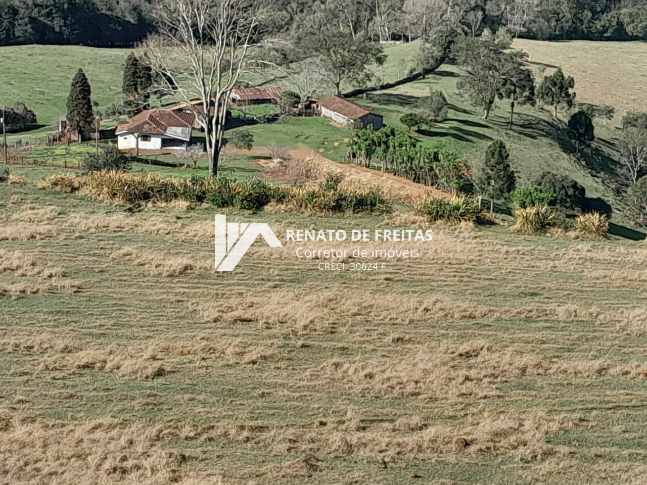 Área de terra em SLO