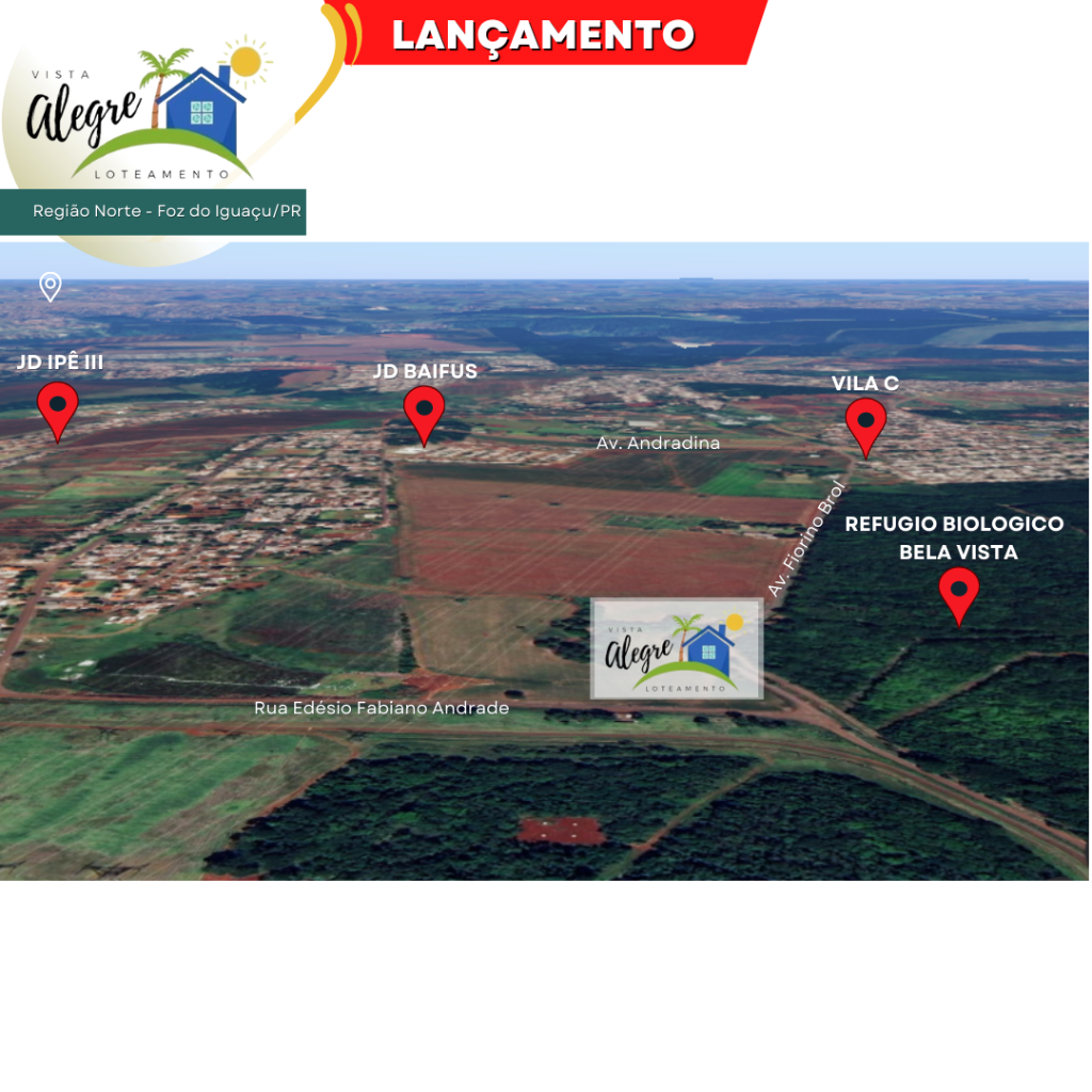 TERRENO LOTEAMENTO VISTA ALEGRE