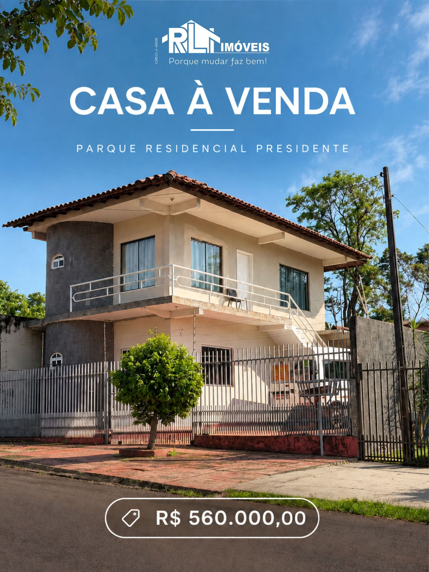 CASA ? VENDA - PARQUE RESIDENCIAL PRESIDENTE