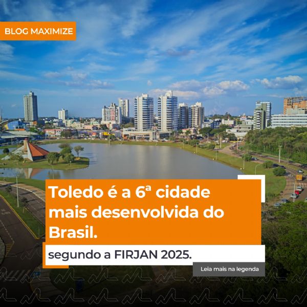 🏆 Toledo entre as melhores do Brasil!