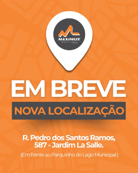 Em breve, um novo espa�o, uma nova fase🧡